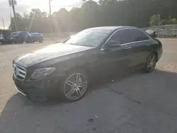 Flood-damaged cars for sale at auction: 2017 Mercedes-Benz E 300 4matic