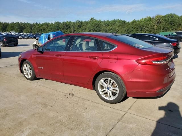 2018 Ford Fusion SE Hybrid