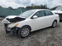 Salvage cars for sale at Arcadia, FL auction: 2013 Toyota Corolla Base