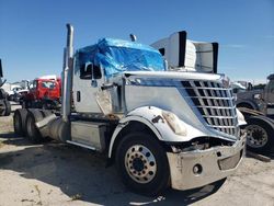 Salvage trucks for sale at Dyer, IN auction: 2015 International Lonestar