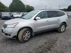 Salvage cars for sale at Mocksville, NC auction: 2013 Chevrolet Traverse LT