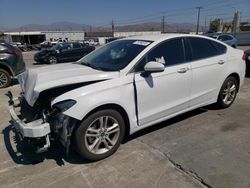 Salvage cars for sale at Sun Valley, CA auction: 2018 Ford Fusion SE