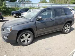 Jeep salvage cars for sale: 2017 Jeep Compass Latitude