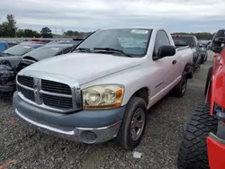 Salvage cars for sale at Conway, AR auction: 2006 Dodge RAM 1500 ST