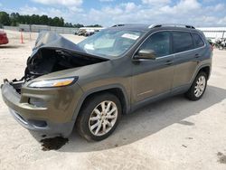 Salvage cars for sale at Harleyville, SC auction: 2015 Jeep Cherokee Limited