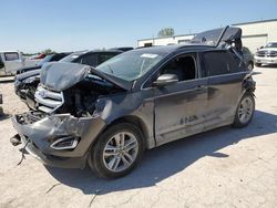 Salvage cars for sale at Kansas City, KS auction: 2018 Ford Edge SEL