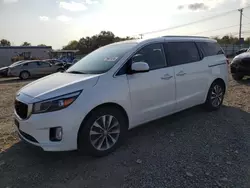 Salvage cars for sale at Hillsborough, NJ auction: 2016 KIA Sedona EX