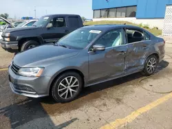 Volkswagen salvage cars for sale: 2017 Volkswagen Jetta SE