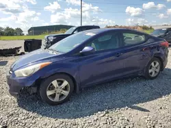 Salvage cars for sale at Tifton, GA auction: 2013 Hyundai Elantra GLS