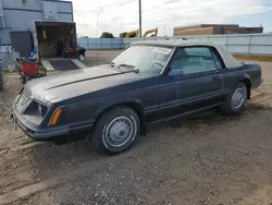 Salvage cars for sale at Bismarck, ND auction: 1983 Ford Mustang