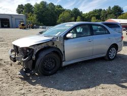 Salvage cars for sale at Mendon, MA auction: 2012 Toyota Corolla Base