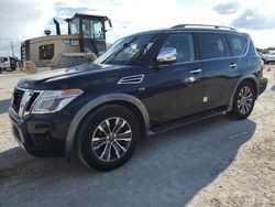 Salvage cars for sale at Arcadia, FL auction: 2017 Nissan Armada SV