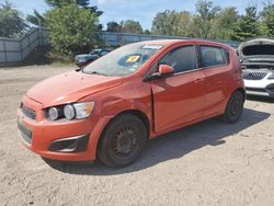 Chevrolet salvage cars for sale: 2013 Chevrolet Sonic LS