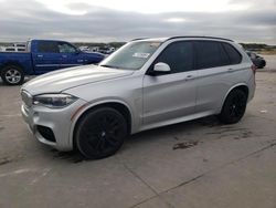 Salvage cars for sale at Grand Prairie, TX auction: 2015 BMW X5 XDRIVE50I