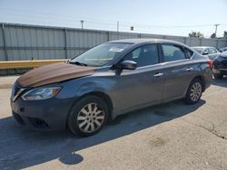 Salvage cars for sale at Dyer, IN auction: 2016 Nissan Sentra S