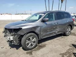 Nissan Vehiculos salvage en venta: 2017 Nissan Pathfinder S