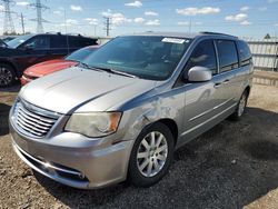 Salvage cars for sale from Copart Cleveland: 2014 Chrysler Town & Country Touring