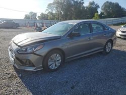 Salvage cars for sale at Gastonia, NC auction: 2018 Hyundai Sonata Hybrid