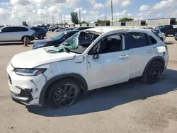 Salvage cars for sale at Miami, FL auction: 2025 Honda HR-V Sport