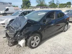 Salvage cars for sale at Opa Locka, FL auction: 2017 Chevrolet Cruze LS