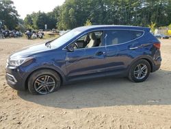 Salvage cars for sale at North Billerica, MA auction: 2018 Hyundai Santa FE Sport