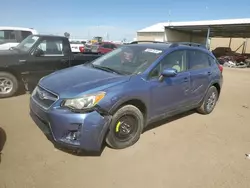 Salvage vehicles for parts for sale at auction: 2016 Subaru Crosstrek Premium