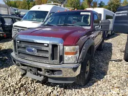 Salvage trucks for sale at West Warren, MA auction: 2008 Ford F350 SRW Super Duty