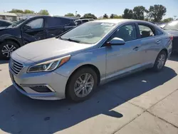 Salvage cars for sale at Sacramento, CA auction: 2015 Hyundai Sonata SE