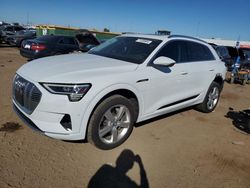 Salvage cars for sale from Copart Brighton, CO: 2019 Audi E-TRON Premium Plus