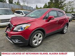 Salvage cars for sale at Anchorage, AK auction: 2015 Buick Encore Convenience