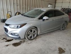 Salvage cars for sale at Abilene, TX auction: 2017 Chevrolet Cruze Premier