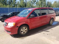 Salvage cars for sale at Moncton, NB auction: 2012 Dodge Grand Caravan SE