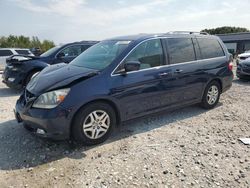 Salvage cars for sale at Wayland, MI auction: 2007 Honda Odyssey Touring