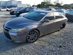 Salvage cars for sale at Opa Locka, FL auction: 2016 Toyota Camry LE