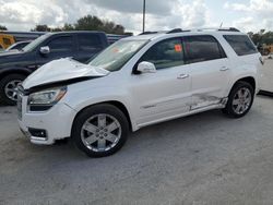 Salvage cars for sale at Orlando, FL auction: 2016 GMC Acadia Denali