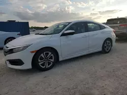 Salvage cars for sale at Arcadia, FL auction: 2016 Honda Civic LX