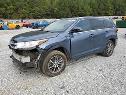 Toyota Highlander se Vehiculos salvage en venta: 2017 Toyota Highlander SE