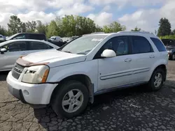 Salvage cars for sale at Portland, OR auction: 2006 Chevrolet Equinox LT