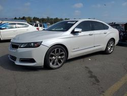 Chevrolet salvage cars for sale: 2015 Chevrolet Impala LTZ