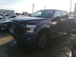 Salvage cars for sale at Chicago Heights, IL auction: 2016 Ford F150 Supercrew