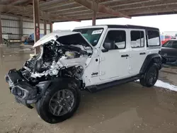 Salvage cars for sale at Houston, TX auction: 2024 Jeep Wrangler Sport