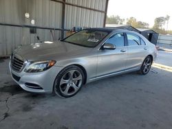 Mercedes-Benz salvage cars for sale: 2015 Mercedes-Benz S 550