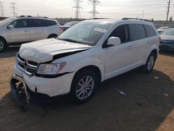 Salvage cars for sale at auction: 2017 Dodge Journey SXT