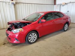 Salvage cars for sale at Pennsburg, PA auction: 2015 Toyota Corolla L