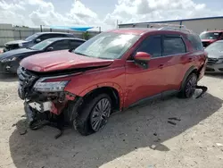 Salvage cars for sale at Arcadia, FL auction: 2024 Nissan Pathfinder SL