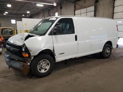 Salvage trucks for sale at Blaine, MN auction: 2004 Chevrolet Express G3500