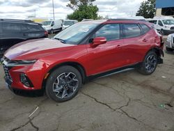 Salvage vehicles for parts for sale at auction: 2022 Chevrolet Blazer RS