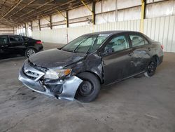 Salvage cars for sale at Phoenix, AZ auction: 2011 Toyota Corolla Base