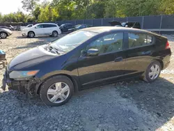 Salvage cars for sale at Waldorf, MD auction: 2011 Honda Insight