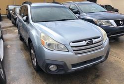 Salvage cars for sale at Lebanon, TN auction: 2014 Subaru Outback 2.5I Premium